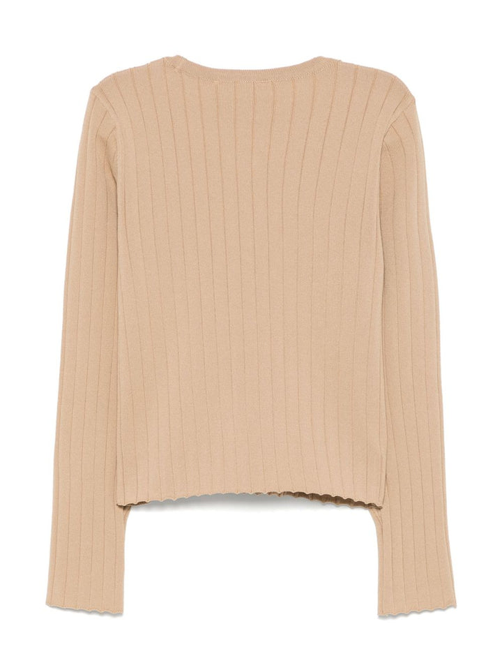 Maglione beige per bambina 251GJ3402 00310 Twin Set 