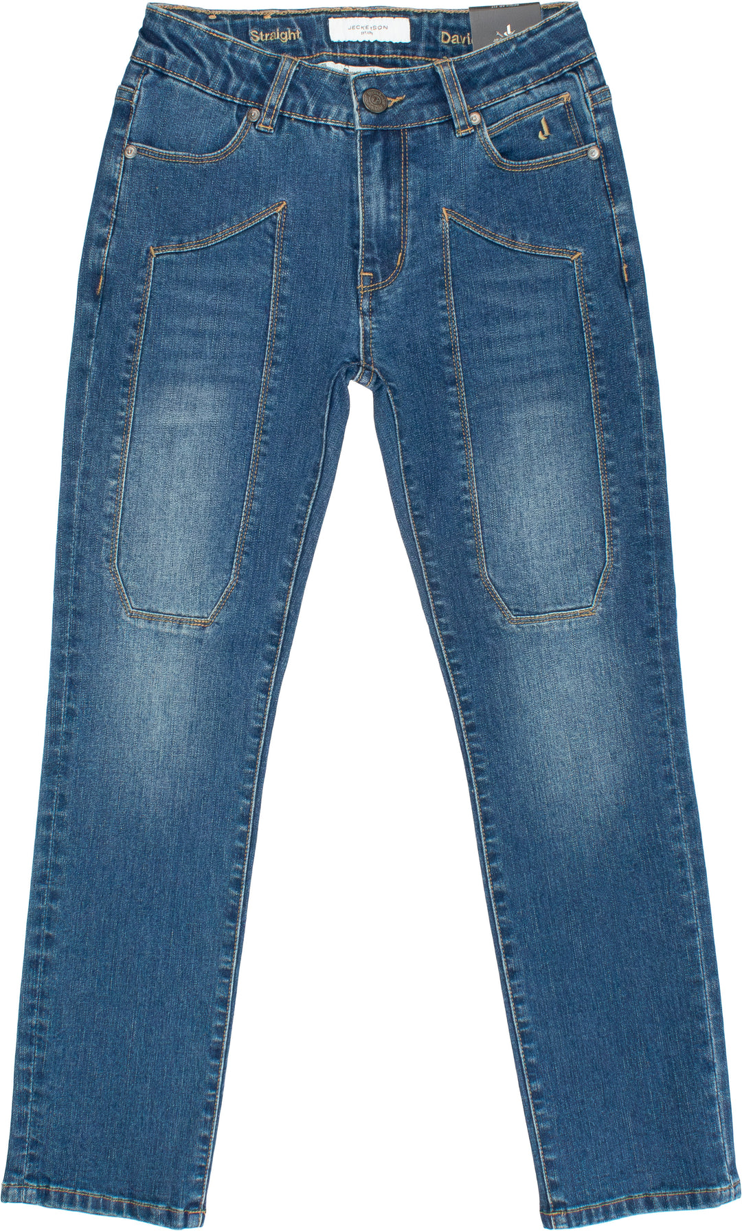 Jeans blu per bambino 101PJMJS25 RE068 Jeckerson Kids 