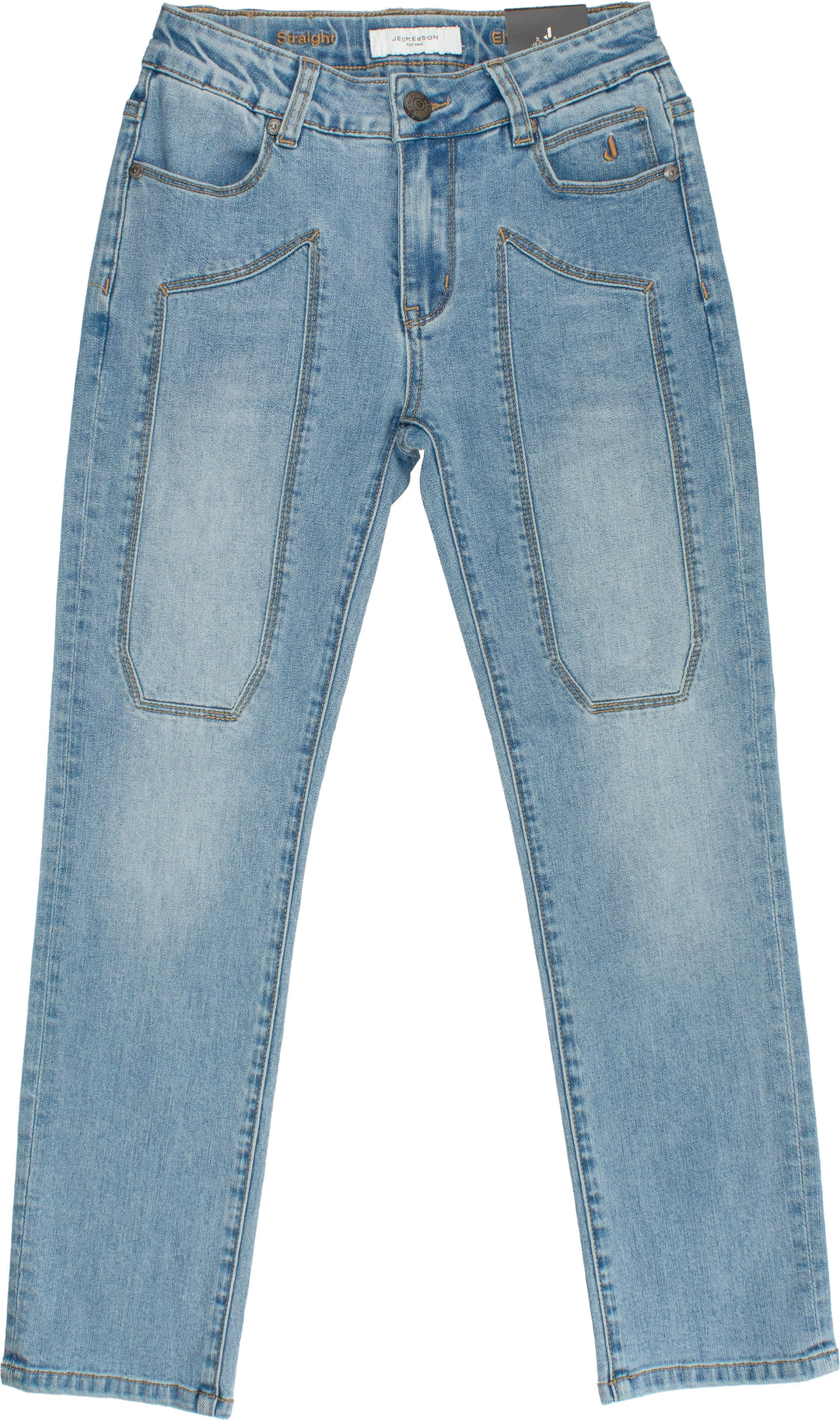 Jeans blu chiaro per bambino 102PJMJS25 RE068 Jeckerson Kids 