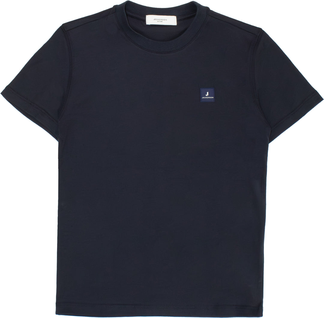 T-shirt blu per bambino 189TJMJS25 RE098 Jeckerson Kids 