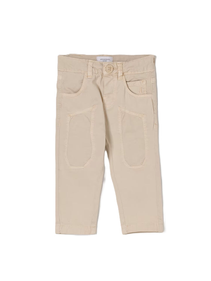 Pantalone sabbia per neonato 322PJMNS25 RE167 Jeckerson Kids 