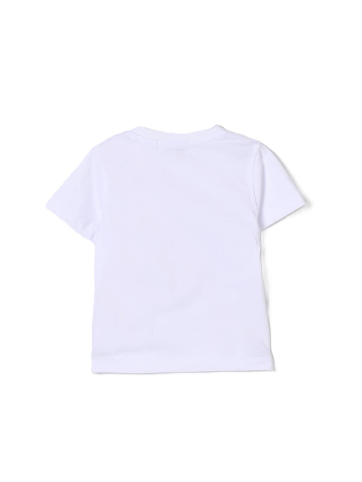 T-shirt bianco per neonato 413TJMNS25 RE011 Jeckerson Kids 