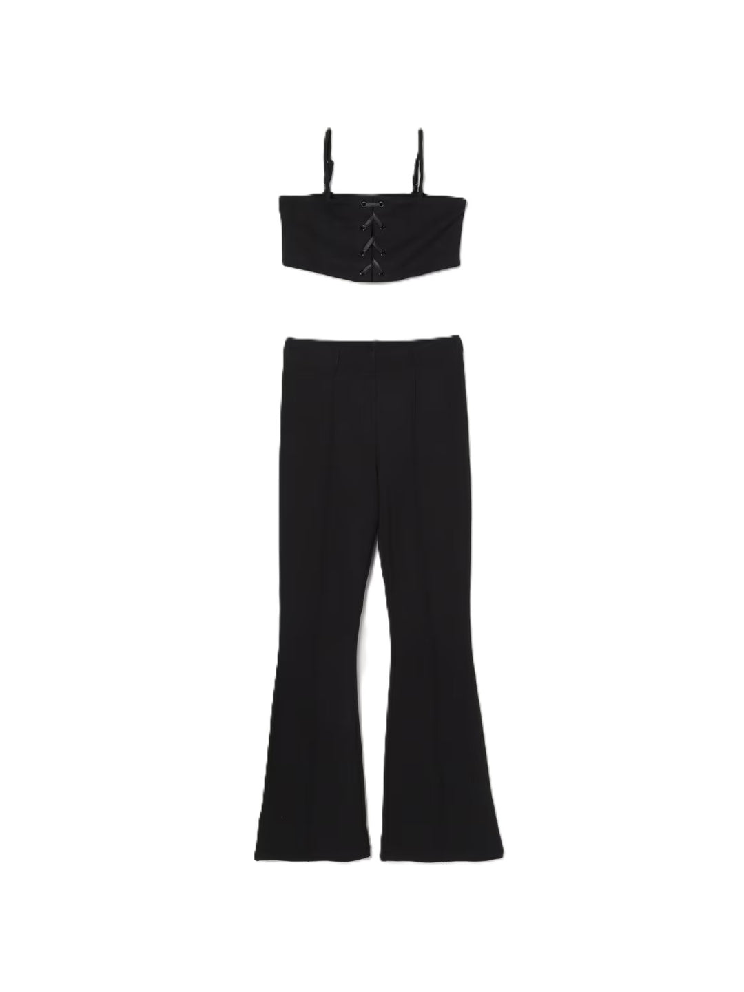 Completo nero per bambina GA5058JS182 22222 Liu Jo 