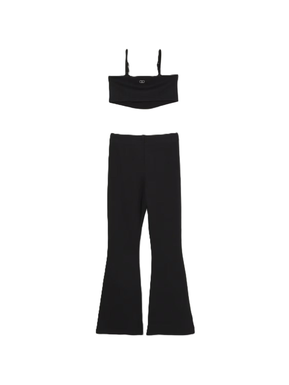 Completo nero per bambina GA5058JS182 22222 Liu Jo 