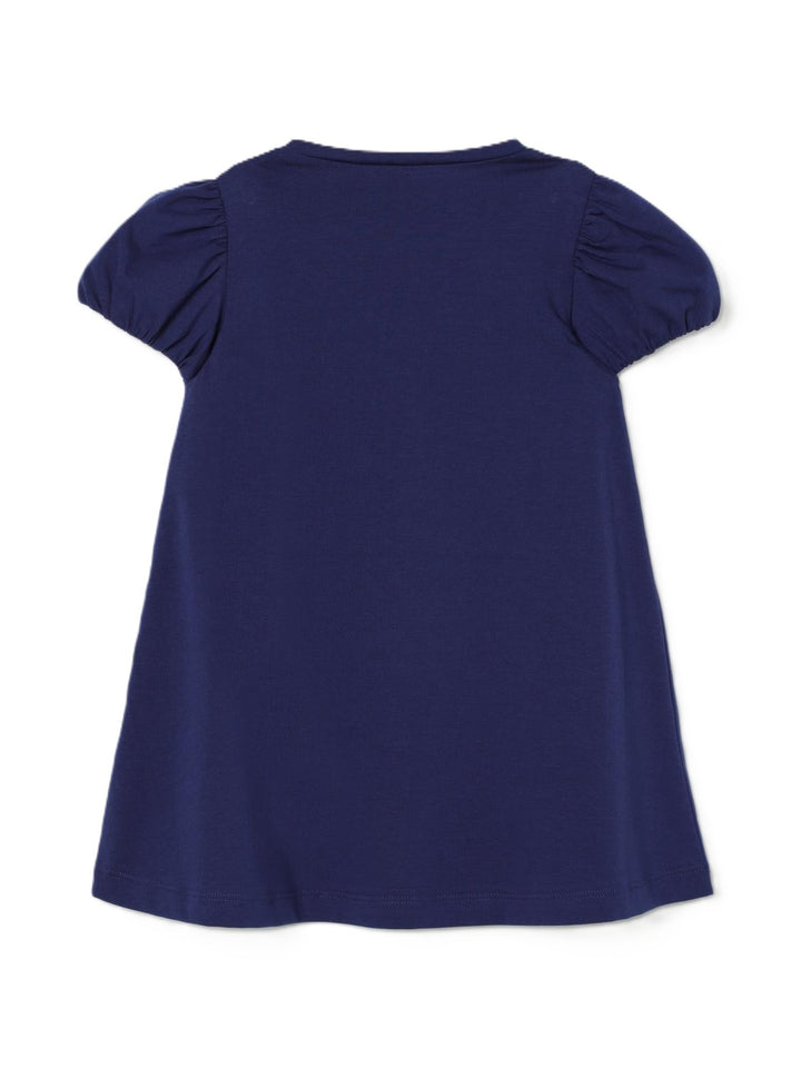Abito blu per bambina KA5037J5003 M9389 Liu Jo 
