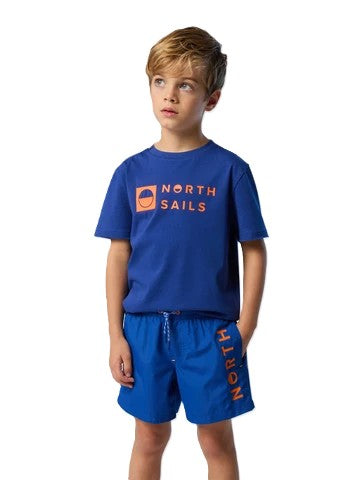 Costume blu elettrico per bambino 777575 0780 North Sails Kids 