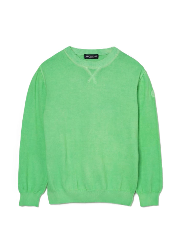 Maglione verde mela per bambino 796130 0425 North Sails Kids 