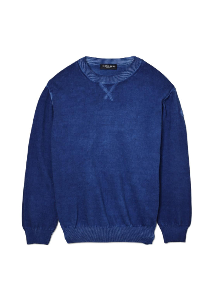 Maglione blu elettrico per bambino 796130 0780 North Sails Kids 