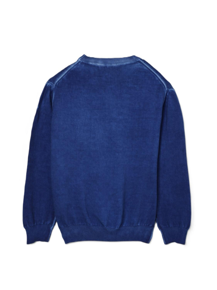 Maglione blu elettrico per bambino 796130 0780 North Sails Kids 