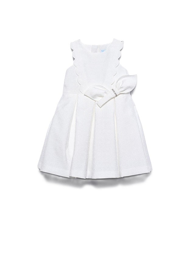 Abito bianco per bambina 5053 003 Abel & Lula 