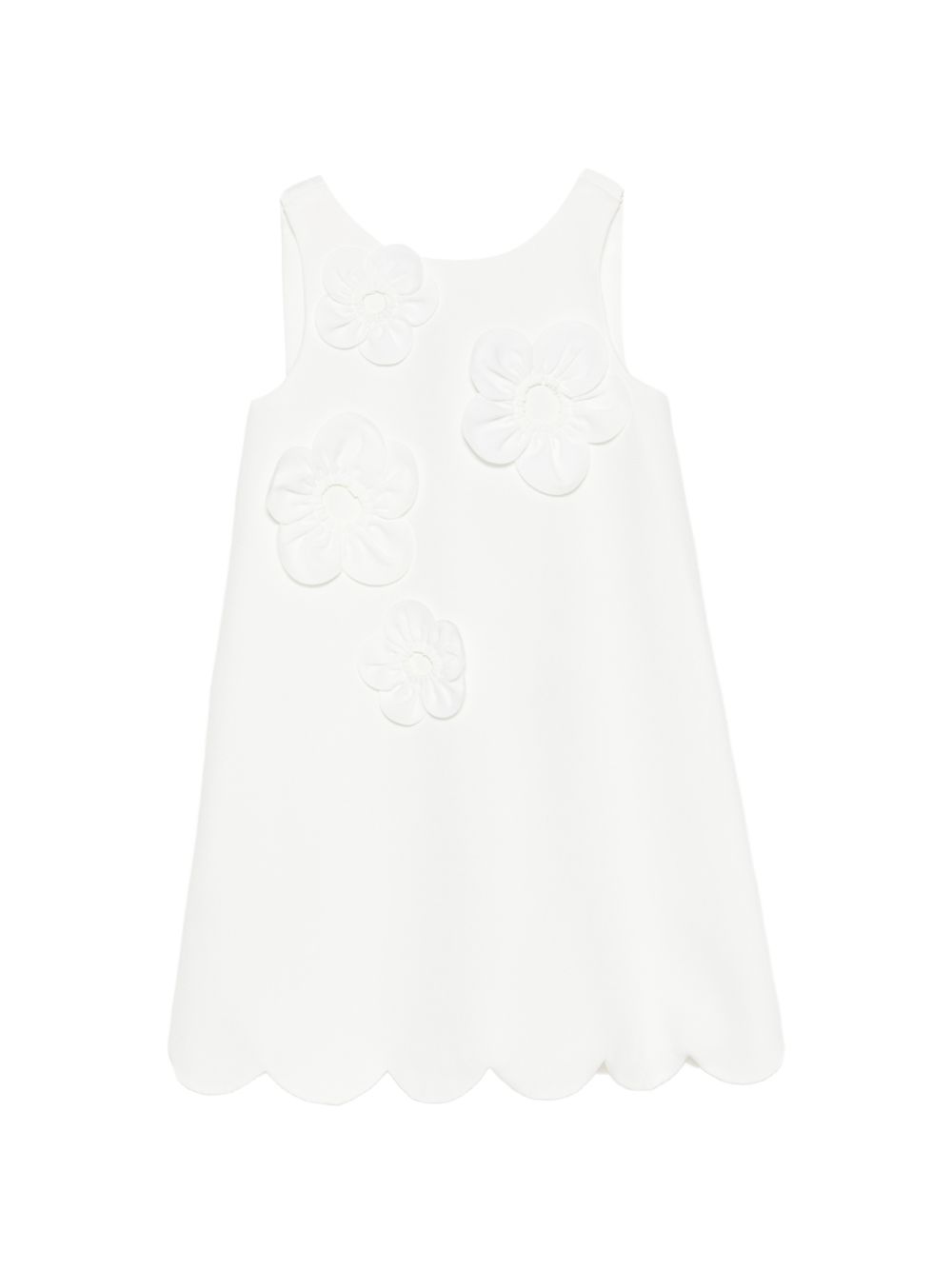Abito bianco per bambina 5055 003 Abel & Lula 