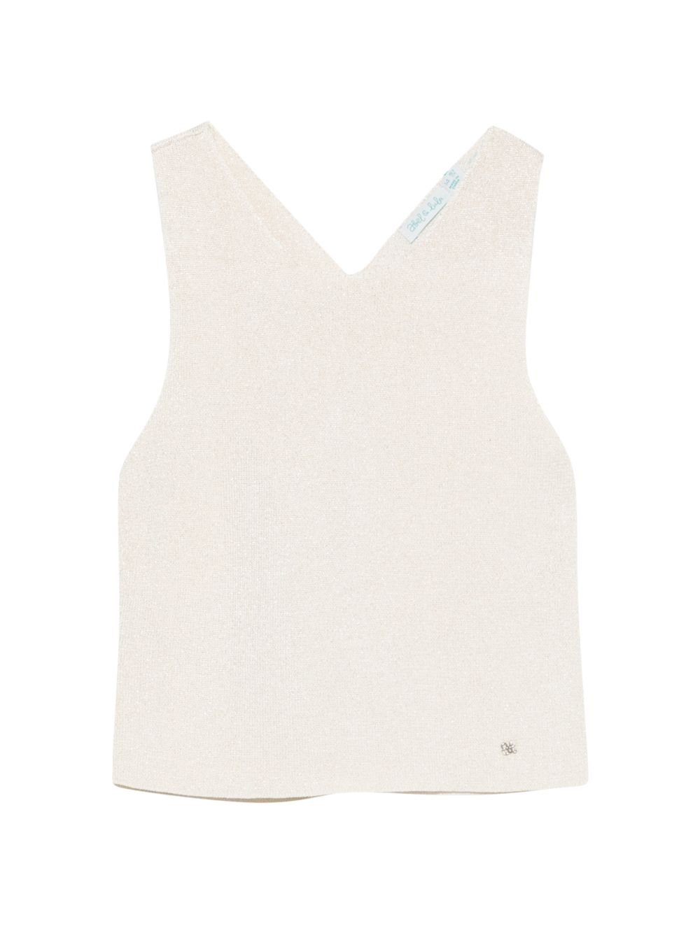 Top bianco sporco per bambina 5166 002 Abel & Lula 