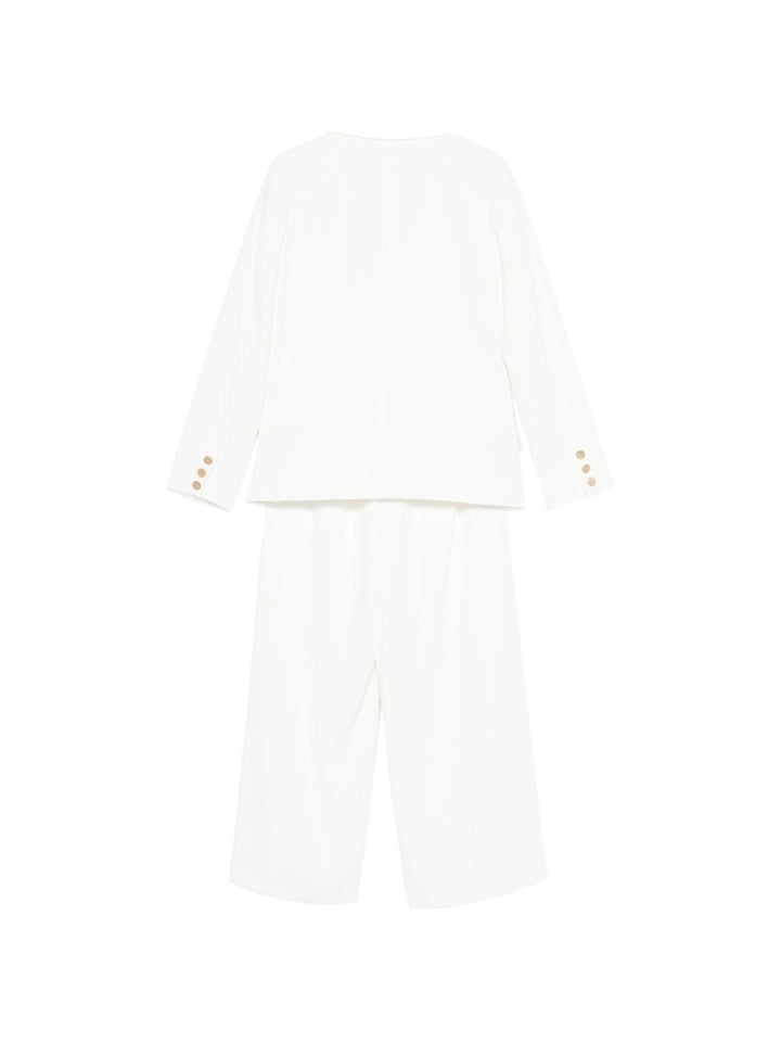 Completo bianco per bambina 5218 003 Abel & Lula 