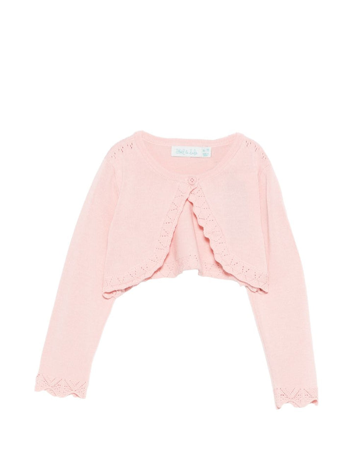 Cardigan rosa per neonata 5301 028 Abel & Lula 