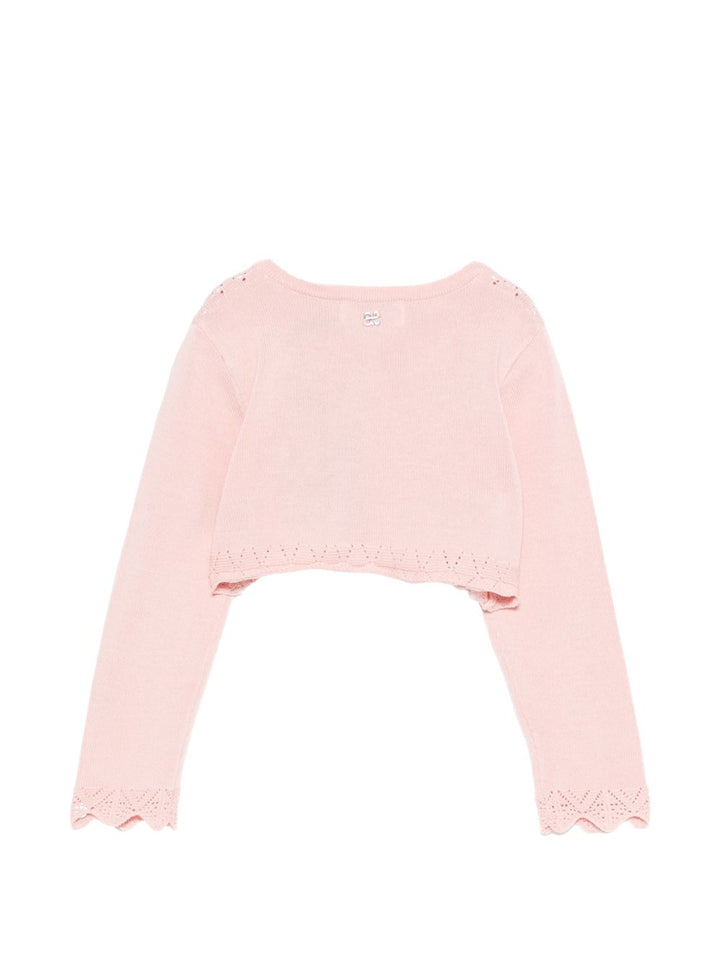 Cardigan rosa per neonata 5301 028 Abel & Lula 