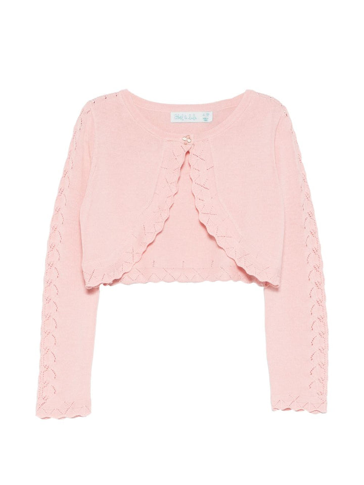 Cardigan rosa per bambina 5304 045 Abel & Lula 