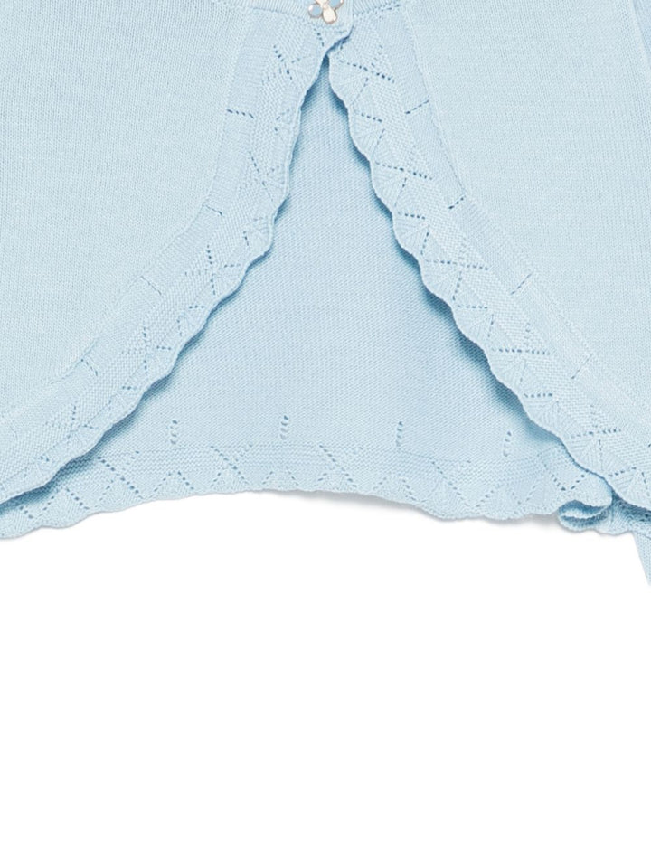 Cardigan azzurro chiaro per bambina 5304 047 Abel & Lula 