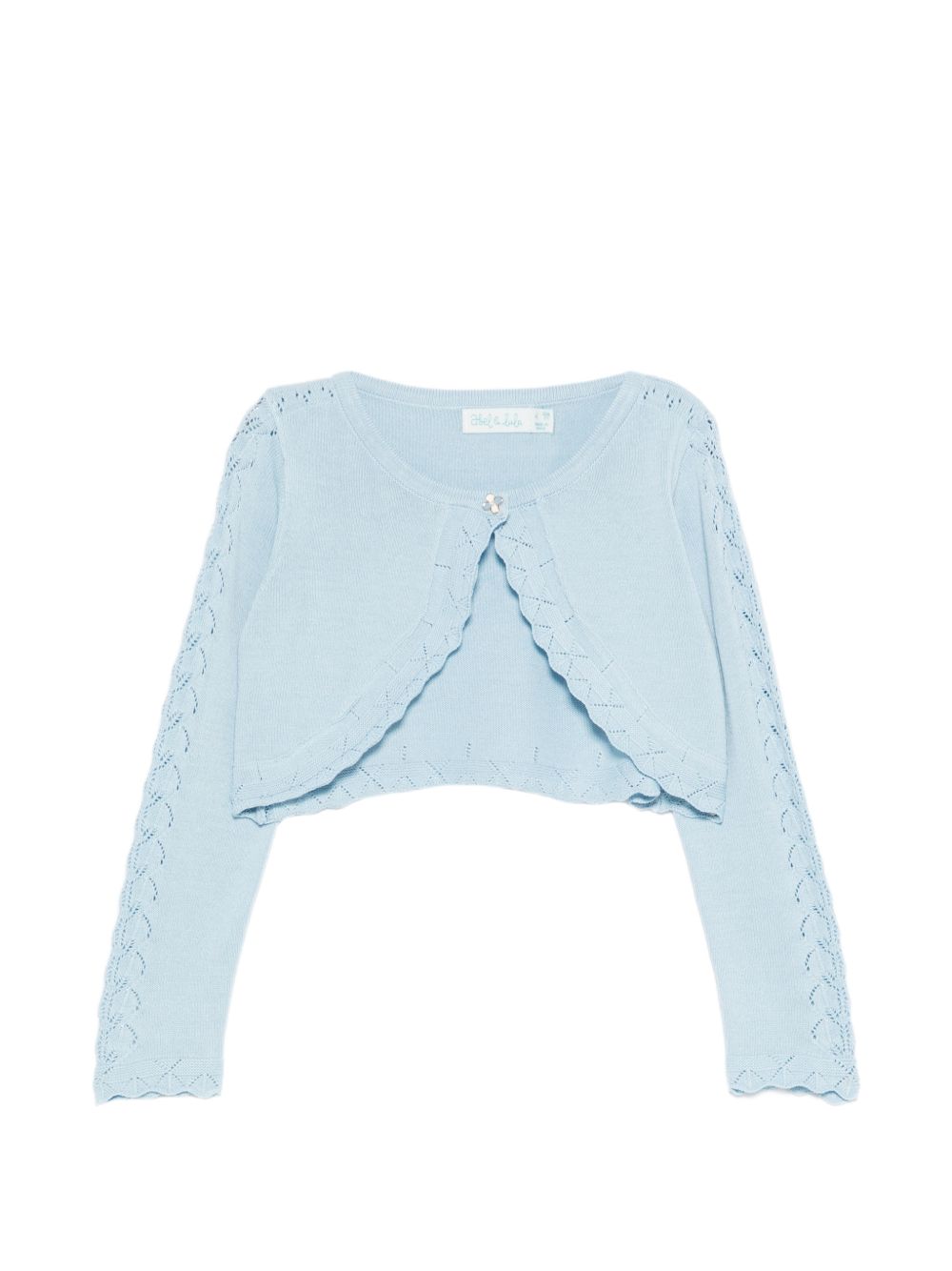 Cardigan azzurro chiaro per bambina 5304 047 Abel & Lula 