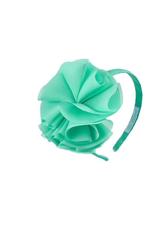Cerchietto verde acqua per bambina 5472 079 Abel & Lula 