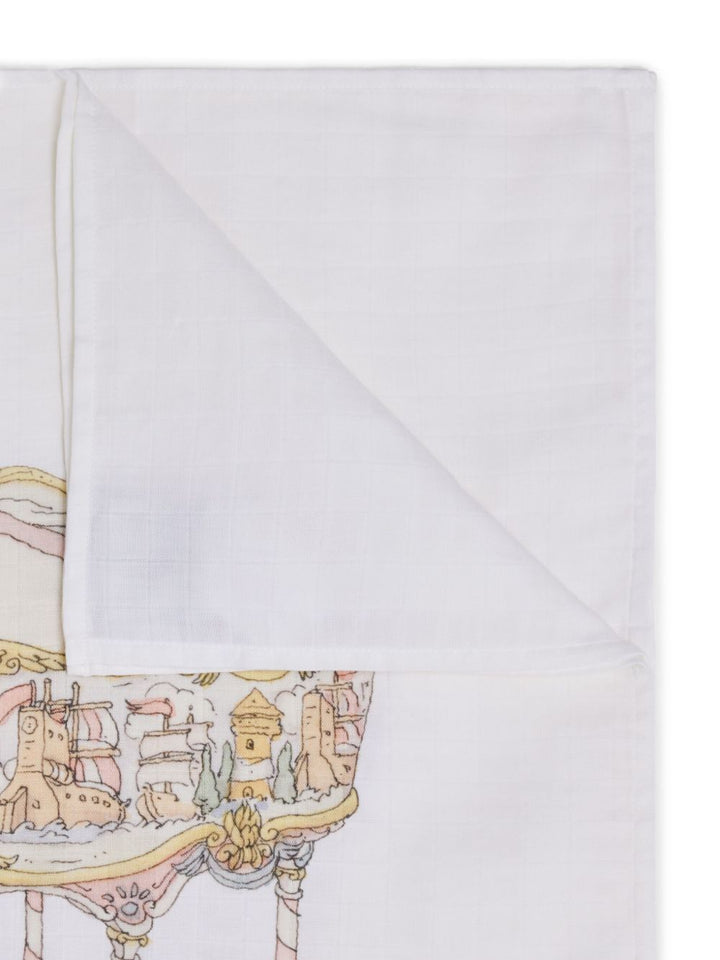 Coperta bianca per neonato CACQCARP PU Atelier Choux 