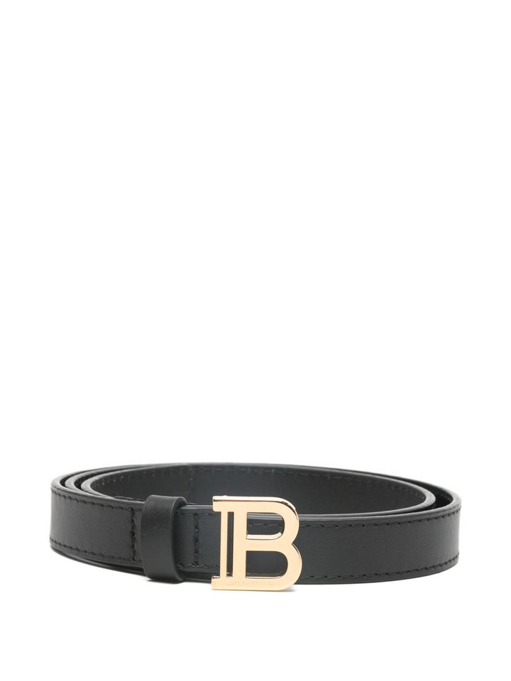 Cintura nera per bambina BY0C01Z1371 930OR Balmain Kids 