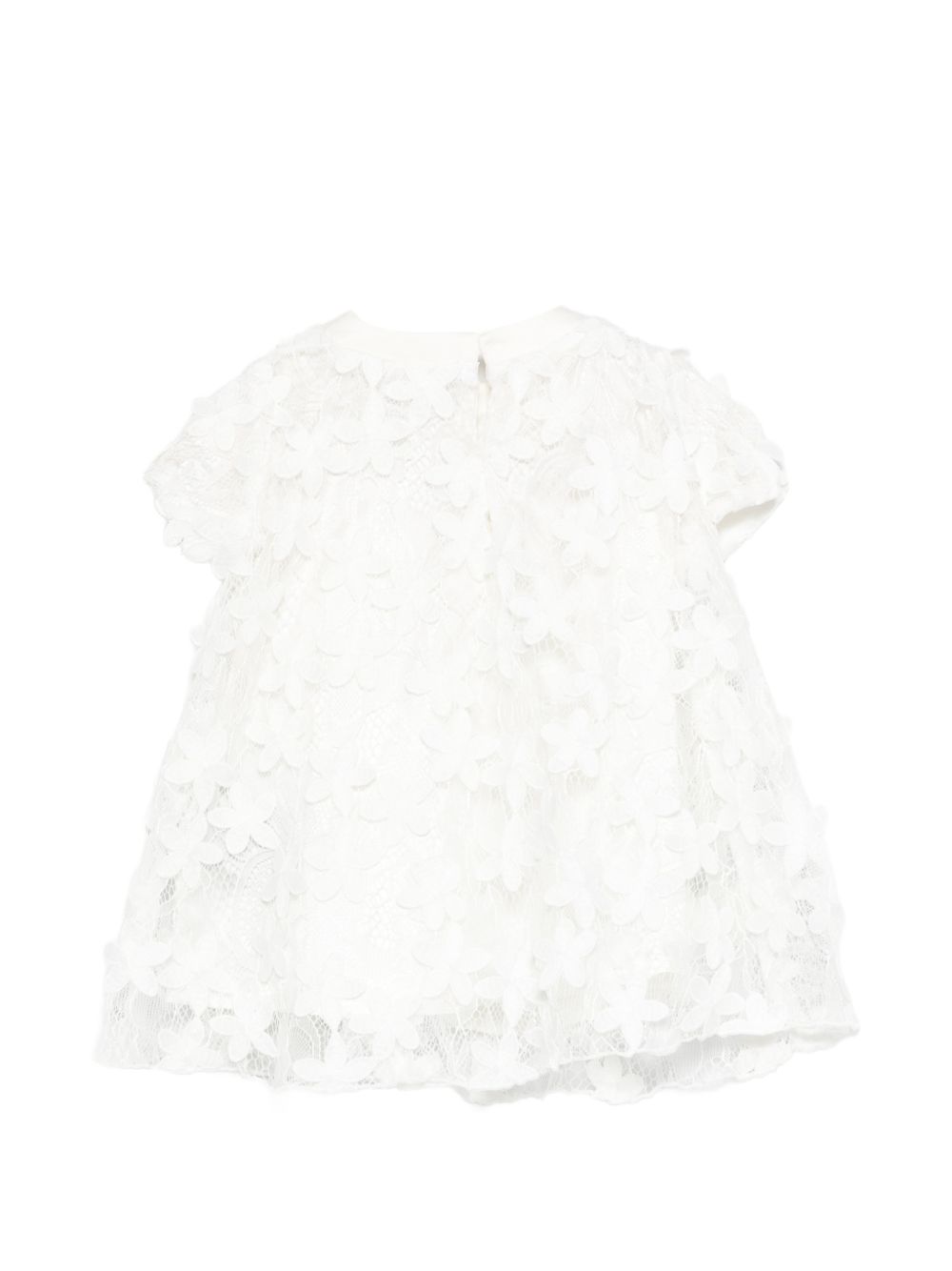 Abito bianco per neonata BY1181U0263 100 Balmain Kids 