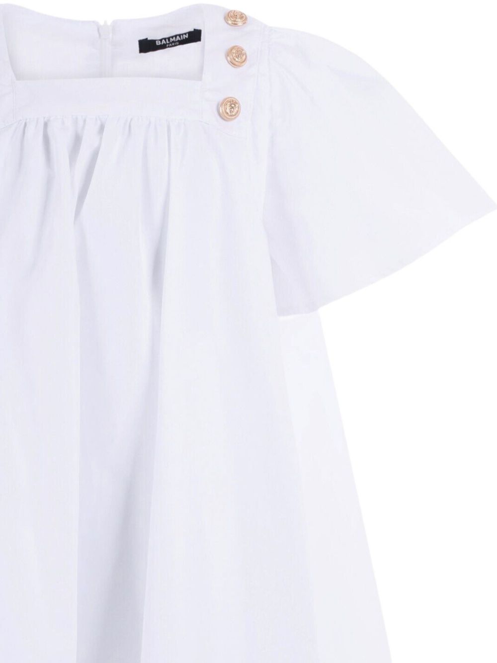 Abito bianco per bambina BY1C91P0562 100 Balmain Kids 