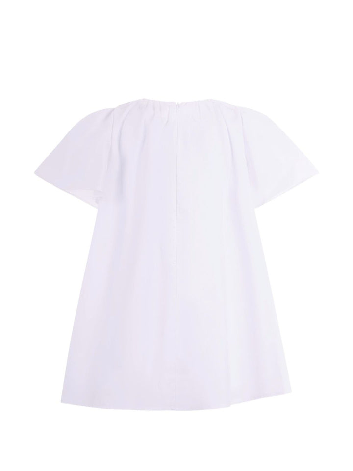 Abito bianco per bambina BY1C91P0562 100 Balmain Kids 
