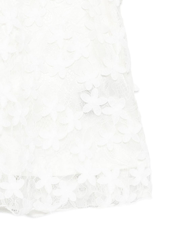 Abito bianco per bambina BY1D51U0263 100 Balmain Kids 