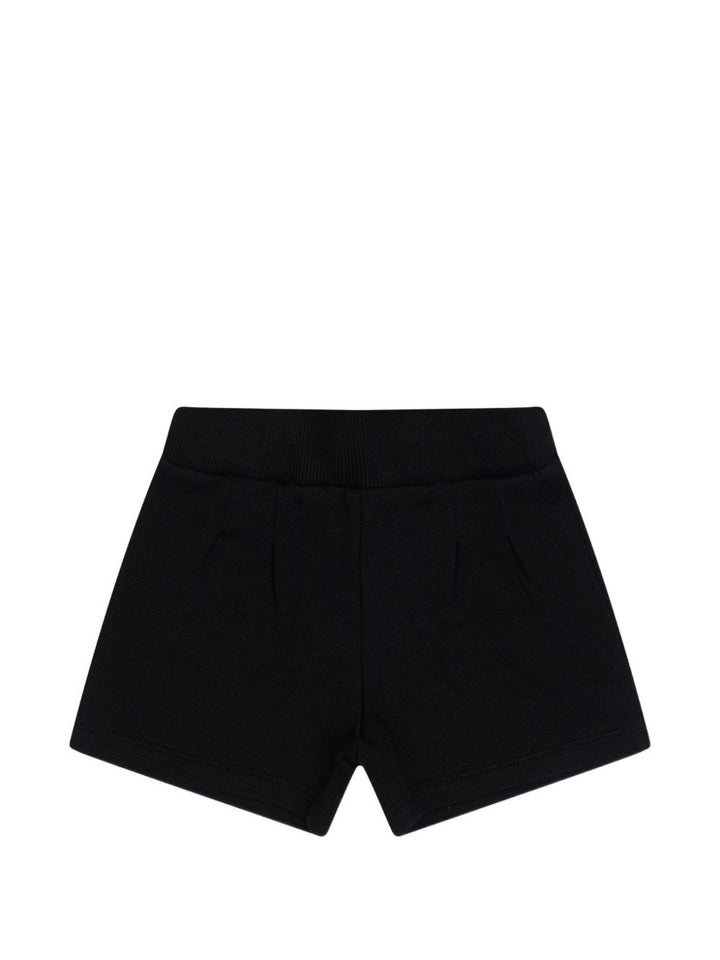 Bermuda nera per neonato BY6539Z3183 930 Balmain Kids 