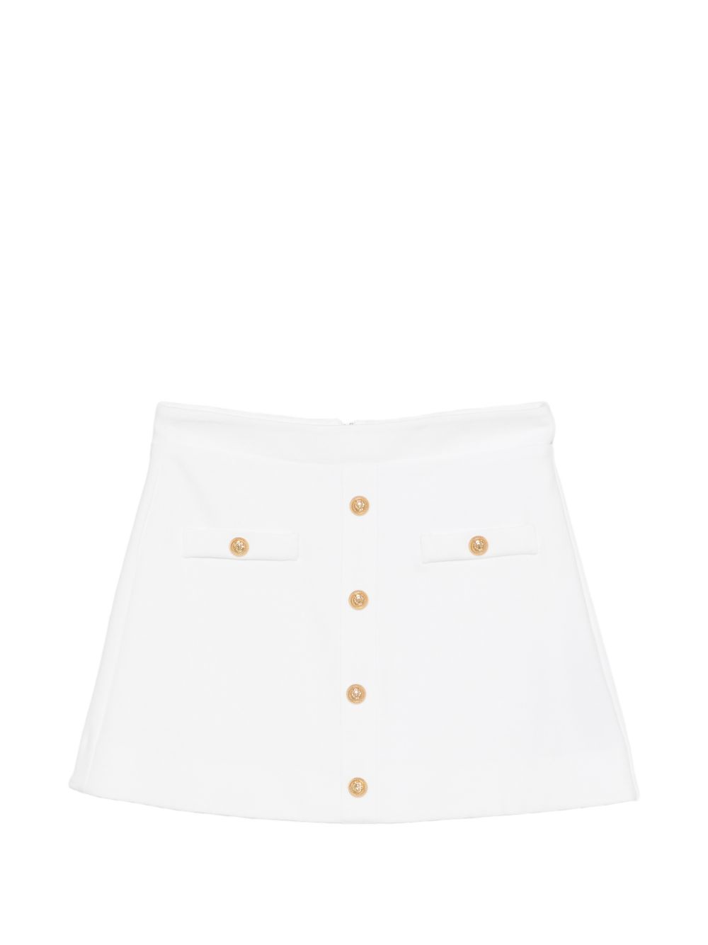 Gonna bianca per bambina BY7A71J0371 100 Balmain Kids 