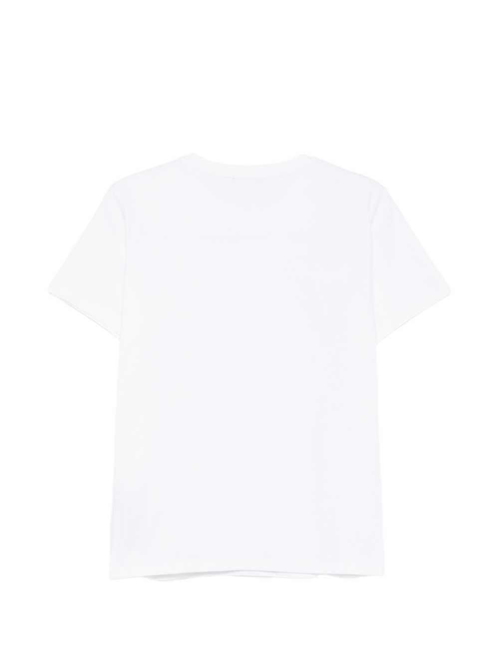T-shirt bianca per bambino BY8Q21Z3672 100NE Balmain Kids 