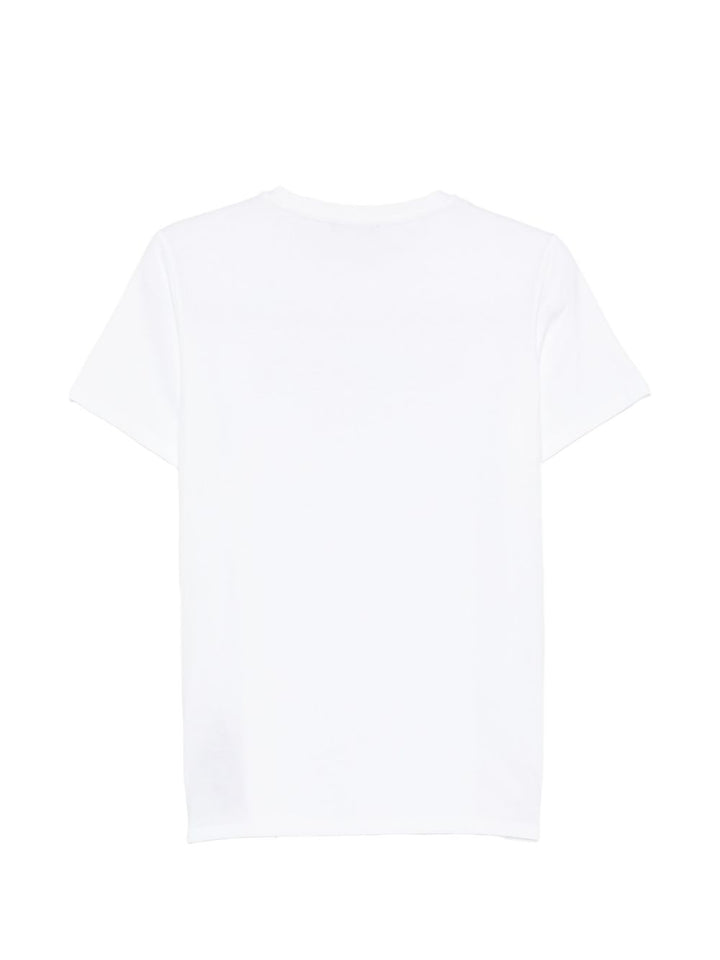 T-shirt bianca per bambino BY8R11Z3672 100NE Balmain Kids 