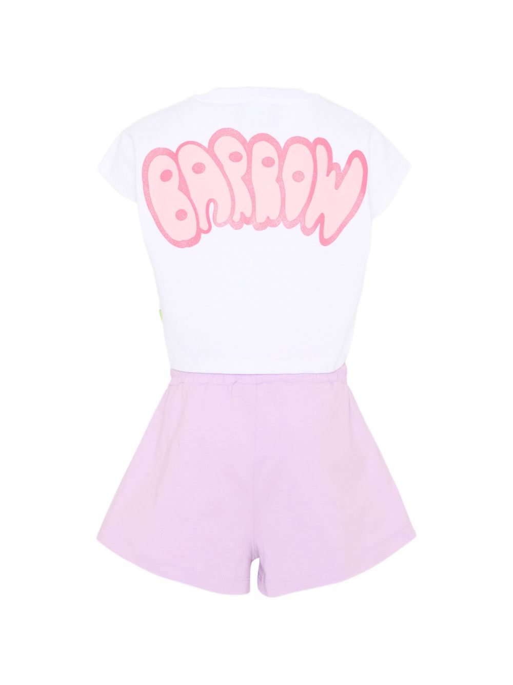 Completo bianco/rosa per bambina S6BKJGTR029 002/01 Barrow Kids 