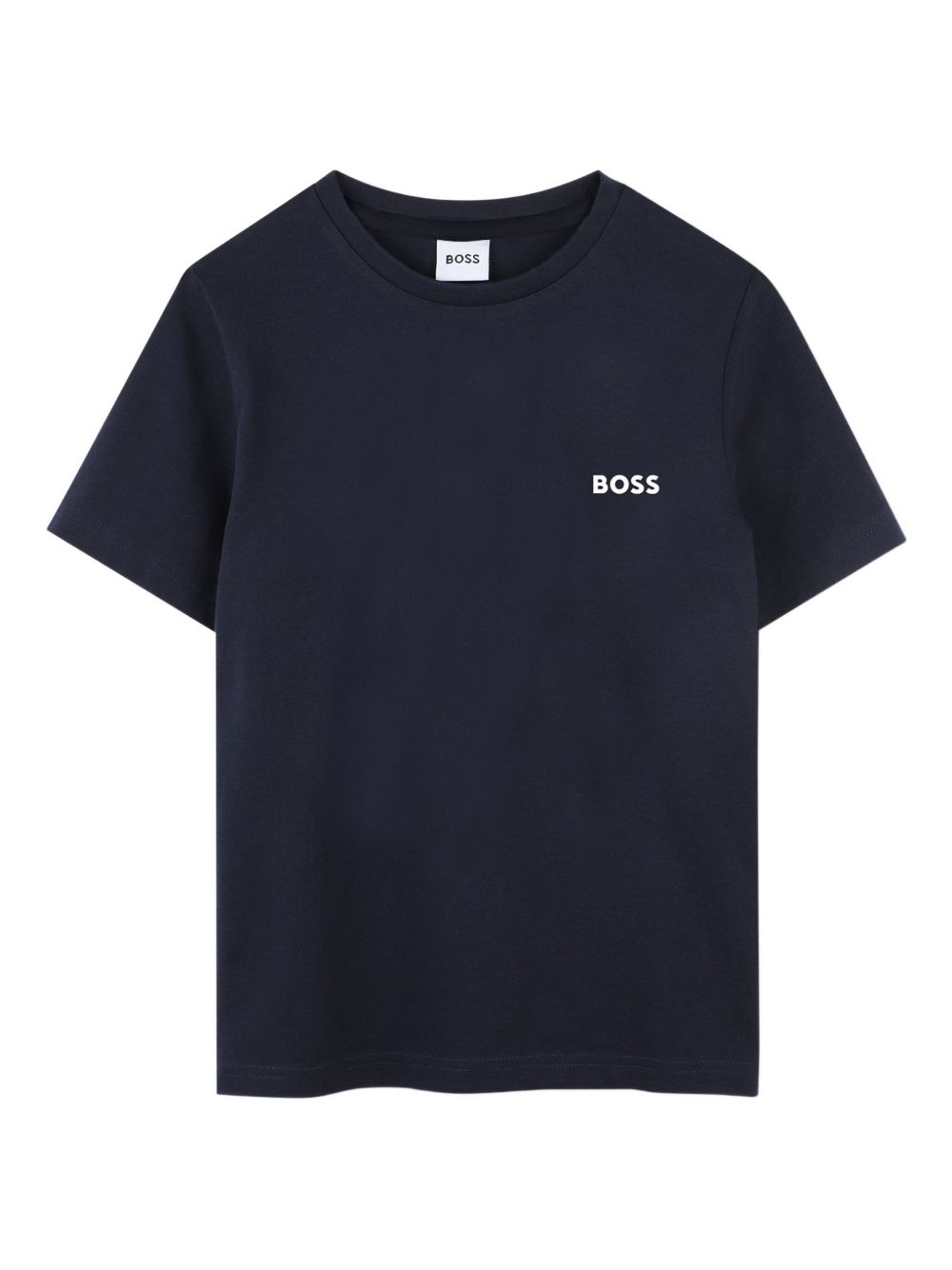 T-shirts blu navy/bianca per bambino J52680 V41 Boss Kids 