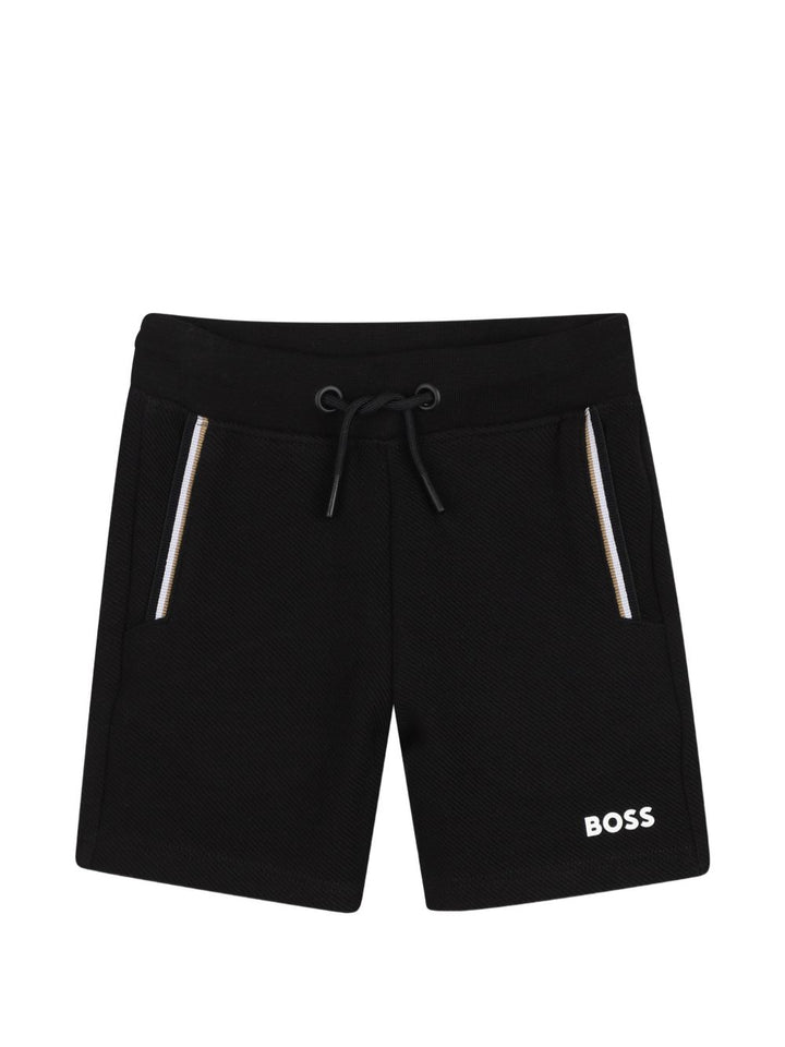 Completo bianco/nero per neonato J52846 09B Boss Kids 