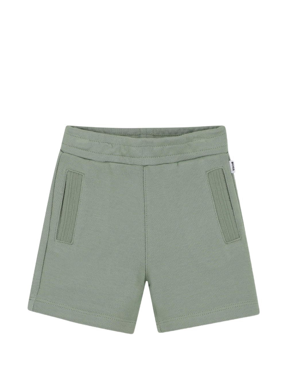 Completo sportivo bianco/verde per neonato J52851 64U Boss Kids 