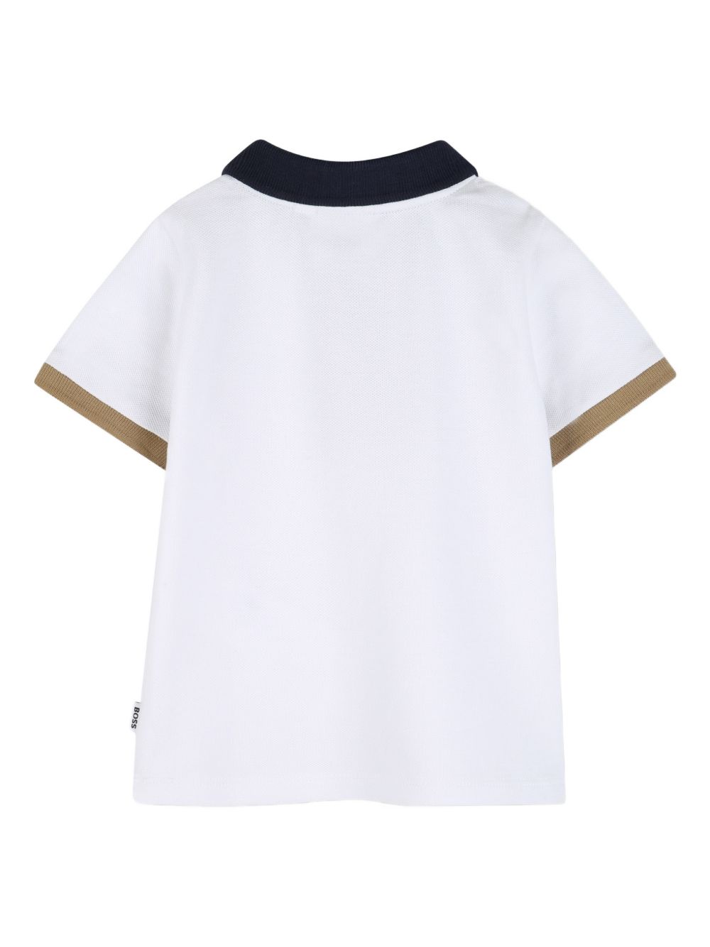 Polo bianca per neonato J52878 10P Boss Kids 
