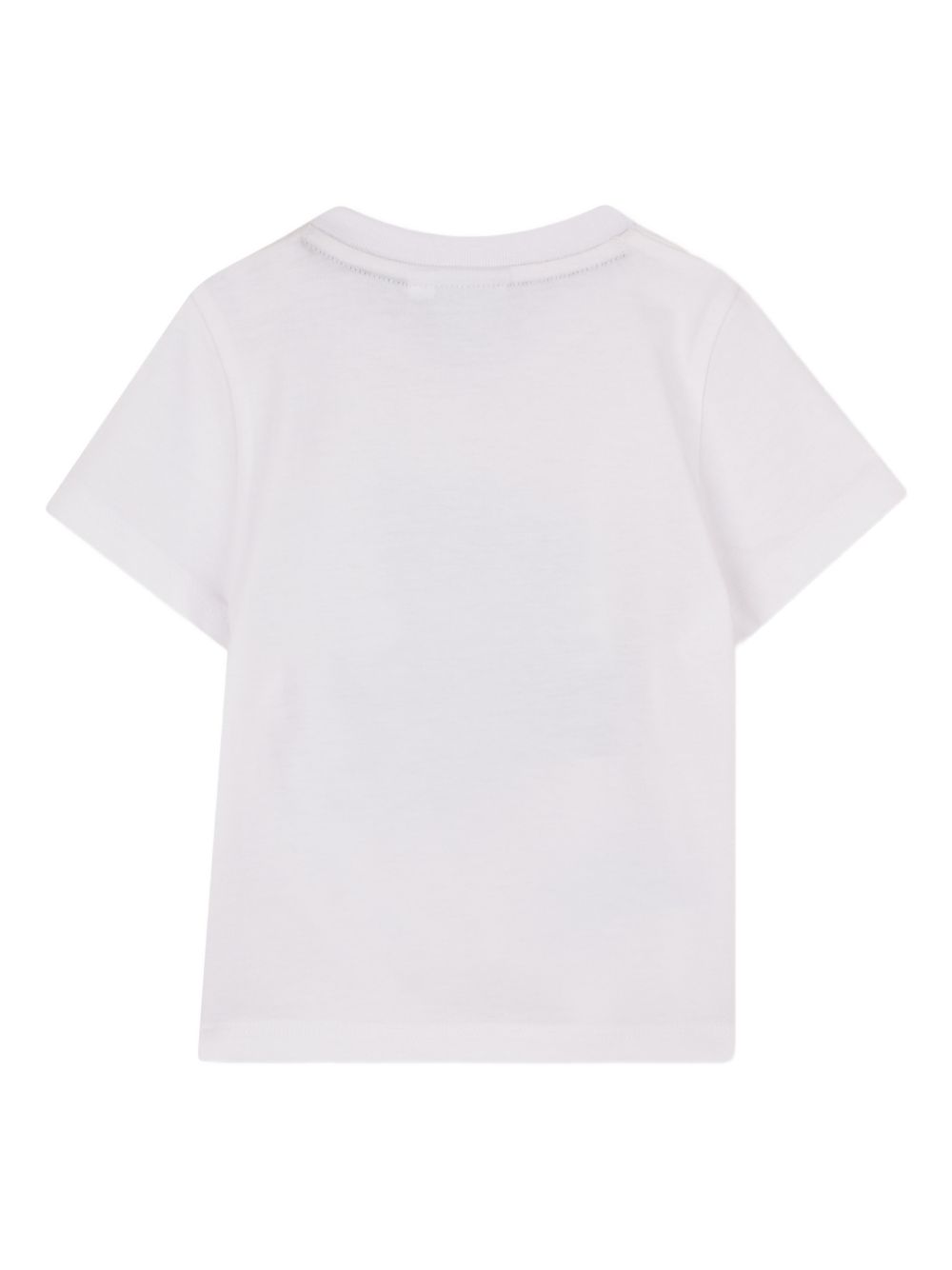 T-shirt bianca per neonato J52879 10P Boss Kids 