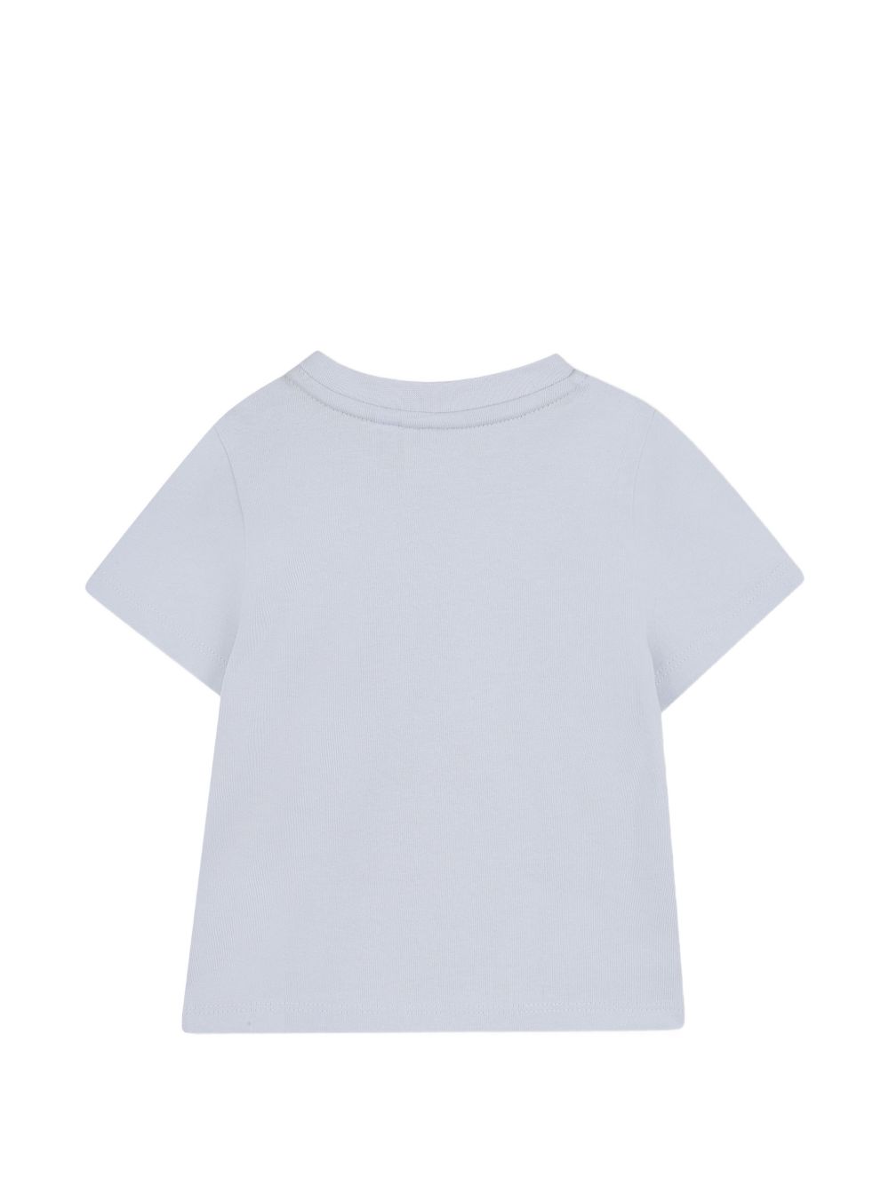 T-shirt azzurra per neonato J52879 78K Boss Kids 