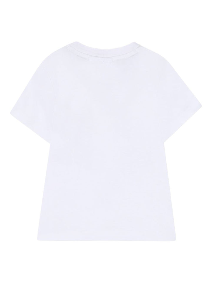 T-shirt bianco per neonato J52882 10P Boss Kids 