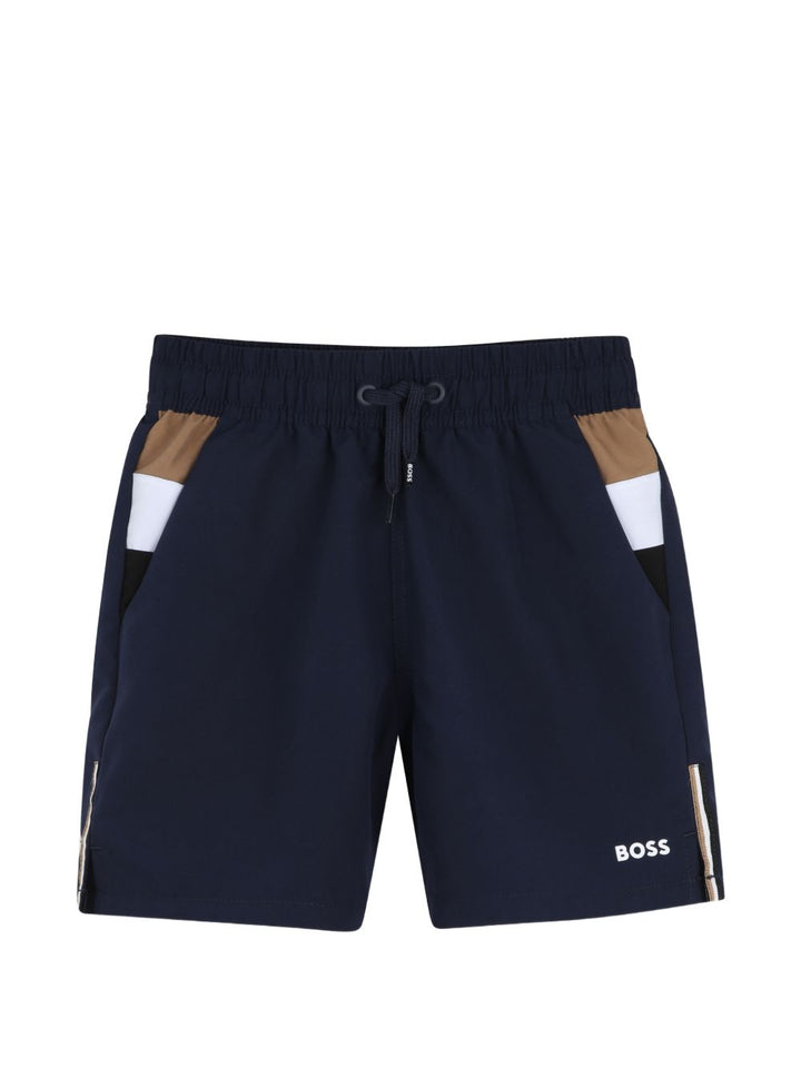Costume blu navy per bambino J52898 849 Boss Kids 