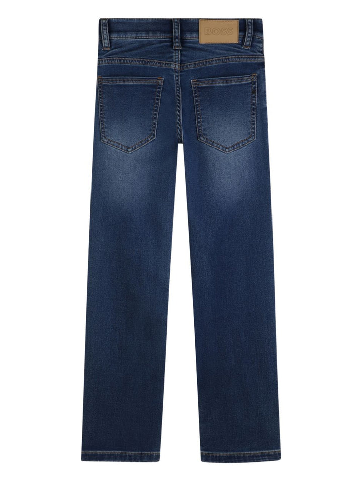 Jeans blu per bambino J52920 Z78 Boss Kids 
