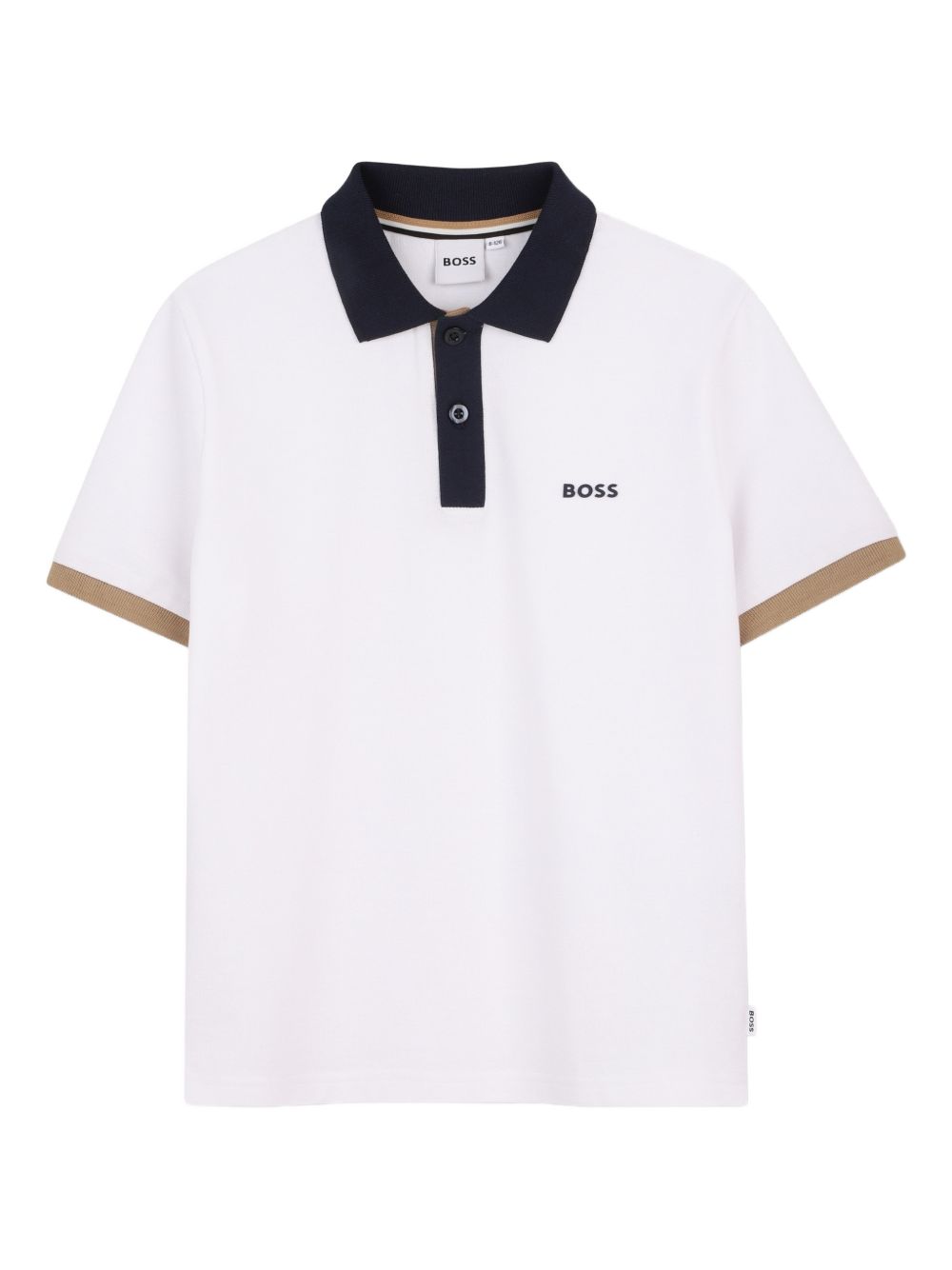 Polo bianca per bambino J52955 10P Boss Kids 