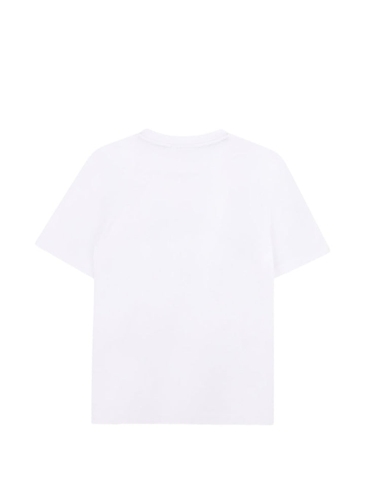 T-shirt bianca per bambino J52978 10P Boss Kids 