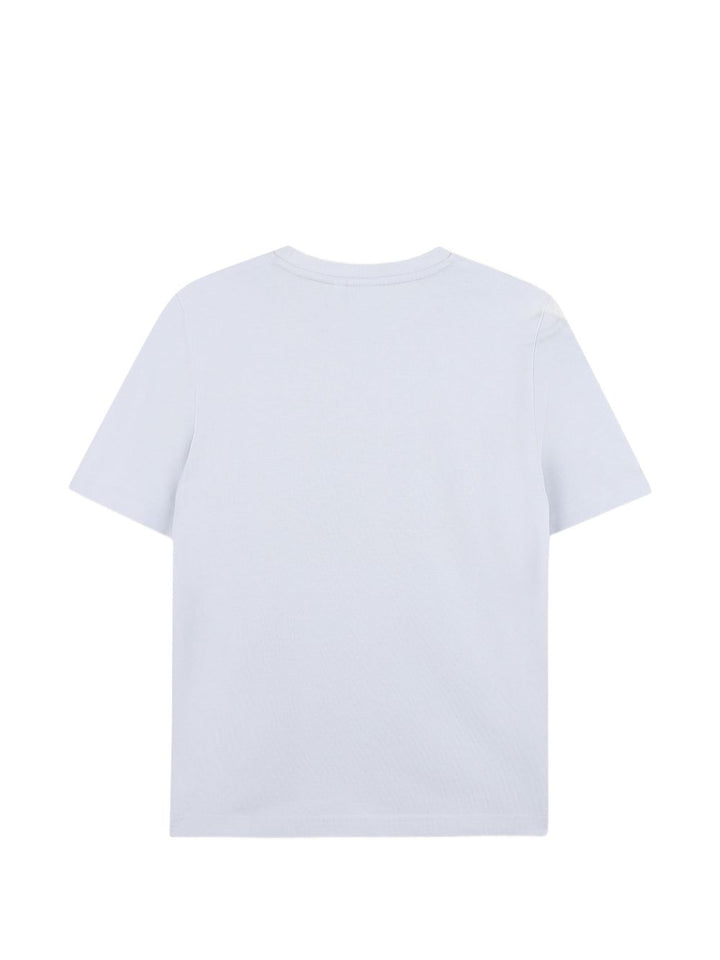 T-shirt azzurra per bambino J52978 78K Boss Kids 