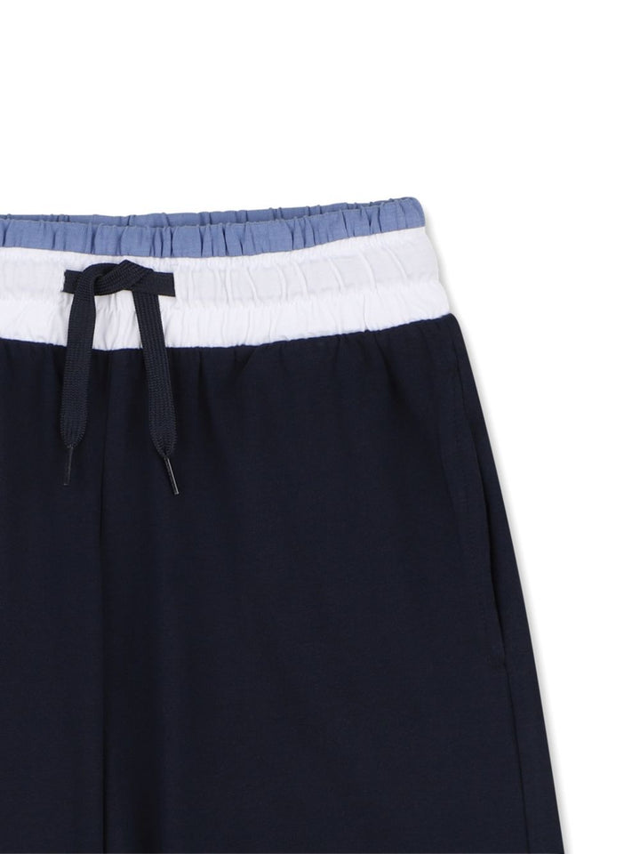 Completo bianco/azzurro per bambino J53006 849 Boss Kids 
