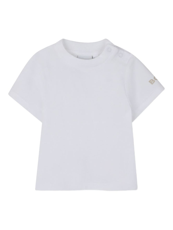 Completo bianco/beige per neonato J53038 249 Boss Kids 