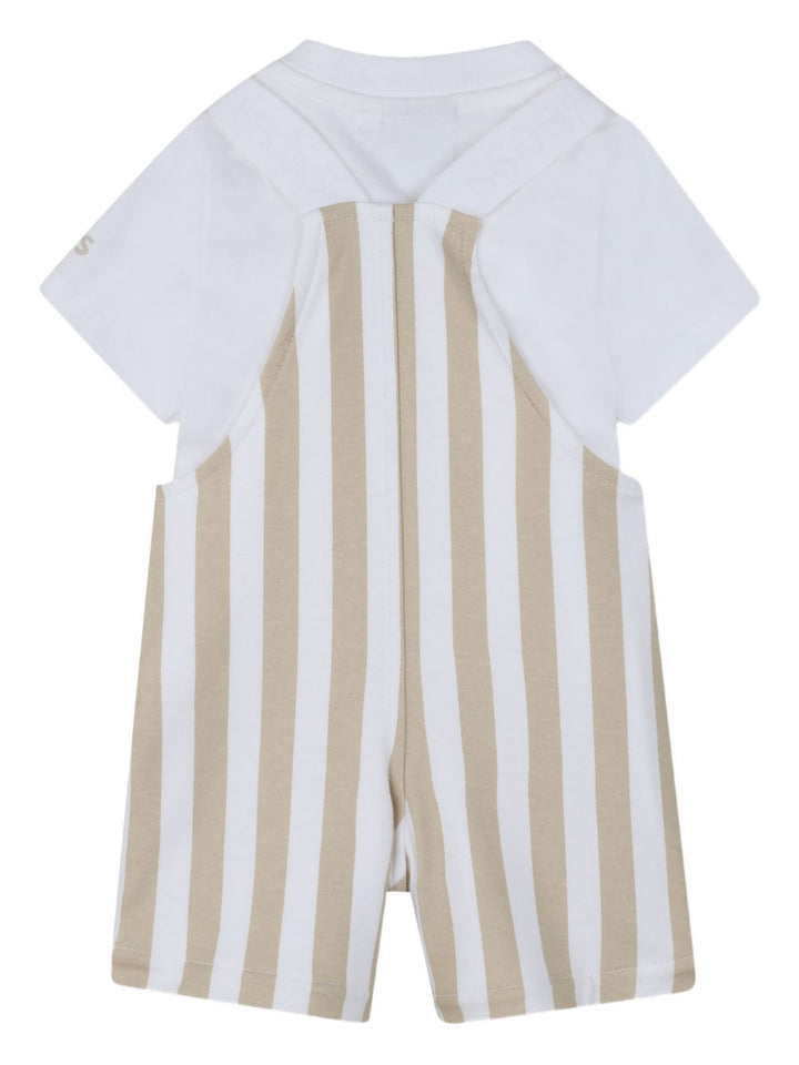 Completo bianco/beige per neonato J53038 249 Boss Kids 