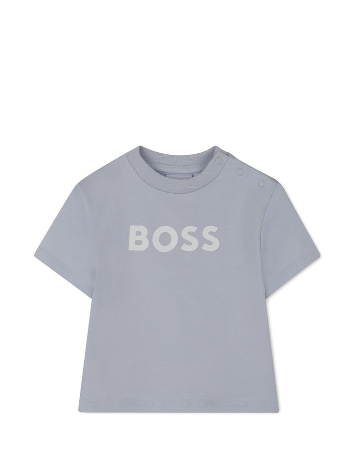 Completo blu per neonato J53048 771 Boss Kids 